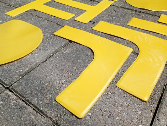 BANEMARKØR SÆT (GUL)